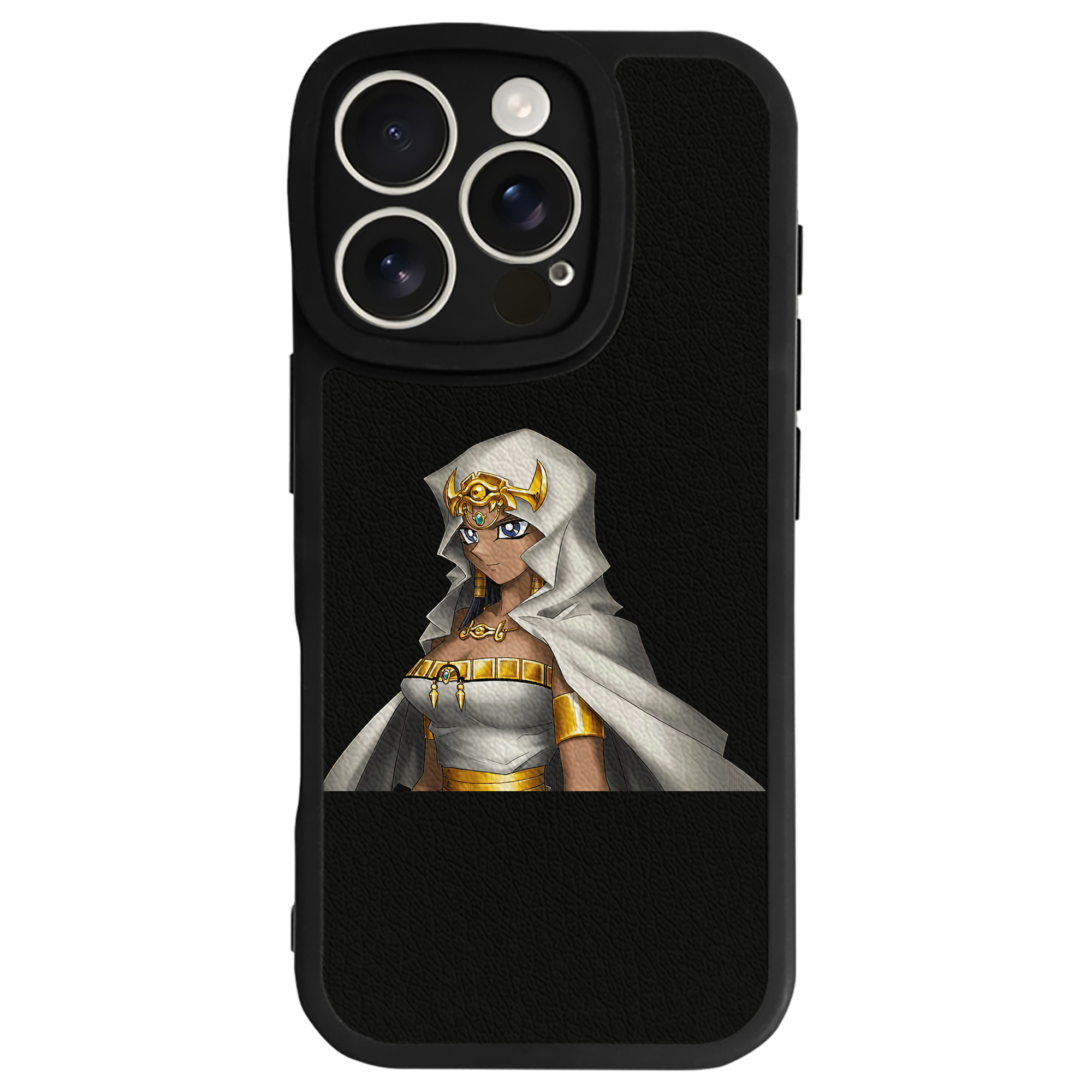 （画像用） 遊☆戯☆王 Yu-Gi-Oh! 【iPhone 16シリーズ対応】シリコンスマホケース（レザー調） 材質：シリコン